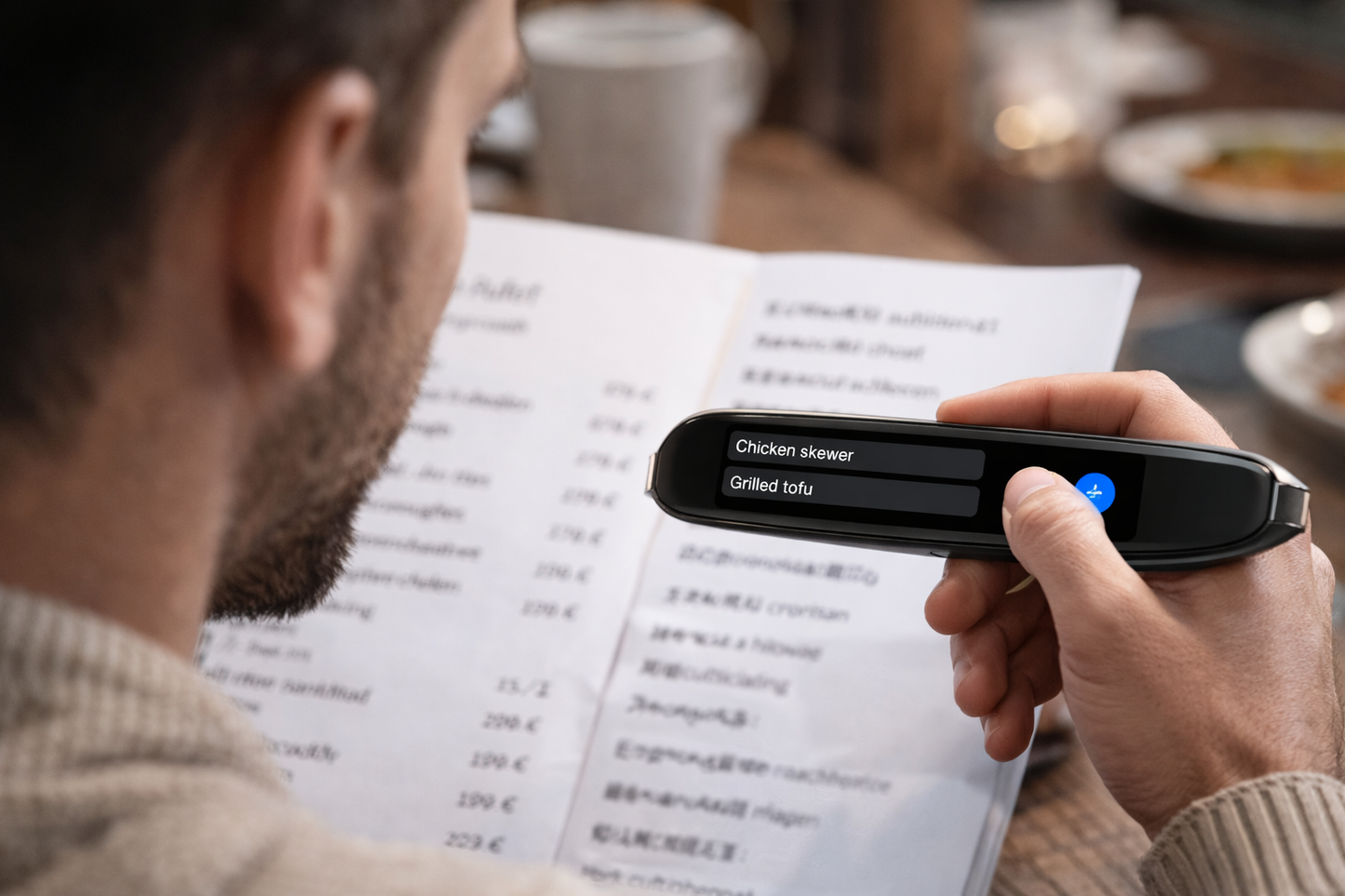 Slimme Vertaalpen met Camera, Scanfunctie & Spraakvertaling – Touchscreen Taal Translator