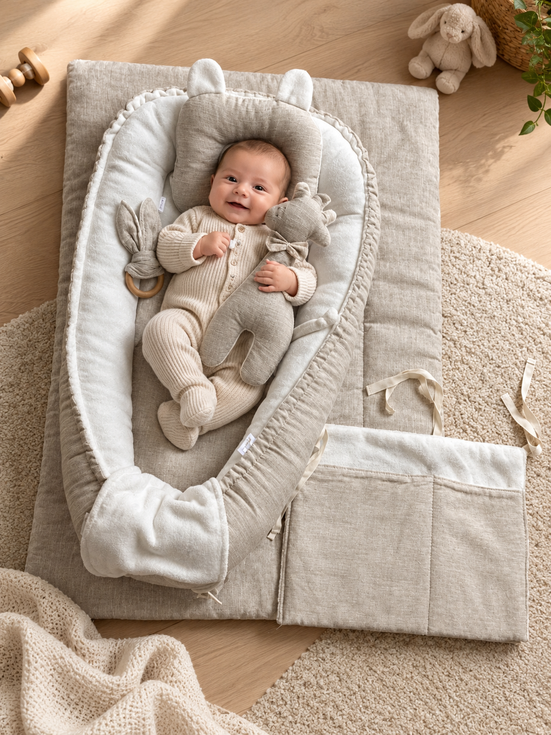 BabySet - 7 delig - Dubbelzijdig- Oeko-Tex