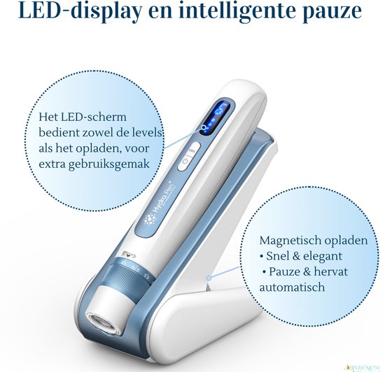 Dermapen - Microneedling Pen 3 in 1 met Serum Infusie en EMS – Professionele Huidverbetering