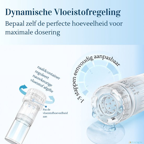 Dermapen - Microneedling Pen 3 in 1 met Serum Infusie en EMS – Professionele Huidverbetering
