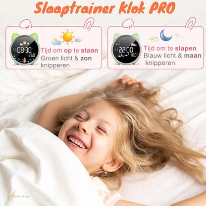 Slaaptrainer & Kinderwekker met Nachtlampje