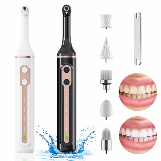 Elektrische Tandenpolijster 2026 – Professionele Tandarts Reiniging voor Thuis - Witte & Gladde Tanden - Complete Polijstset