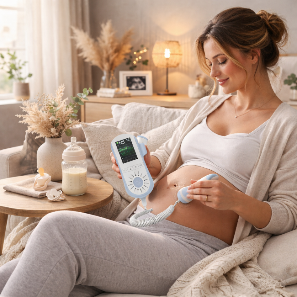 Doppler Baby Hartslag PRO+ 2026 – Professionele Foetale Doppler